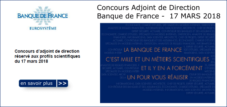 Concours Cadre De Direction Banque De France