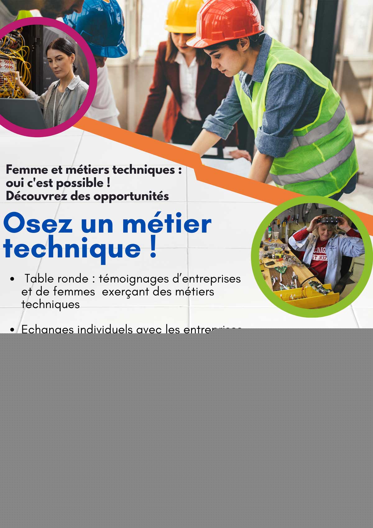 Osez un m�tier technique !