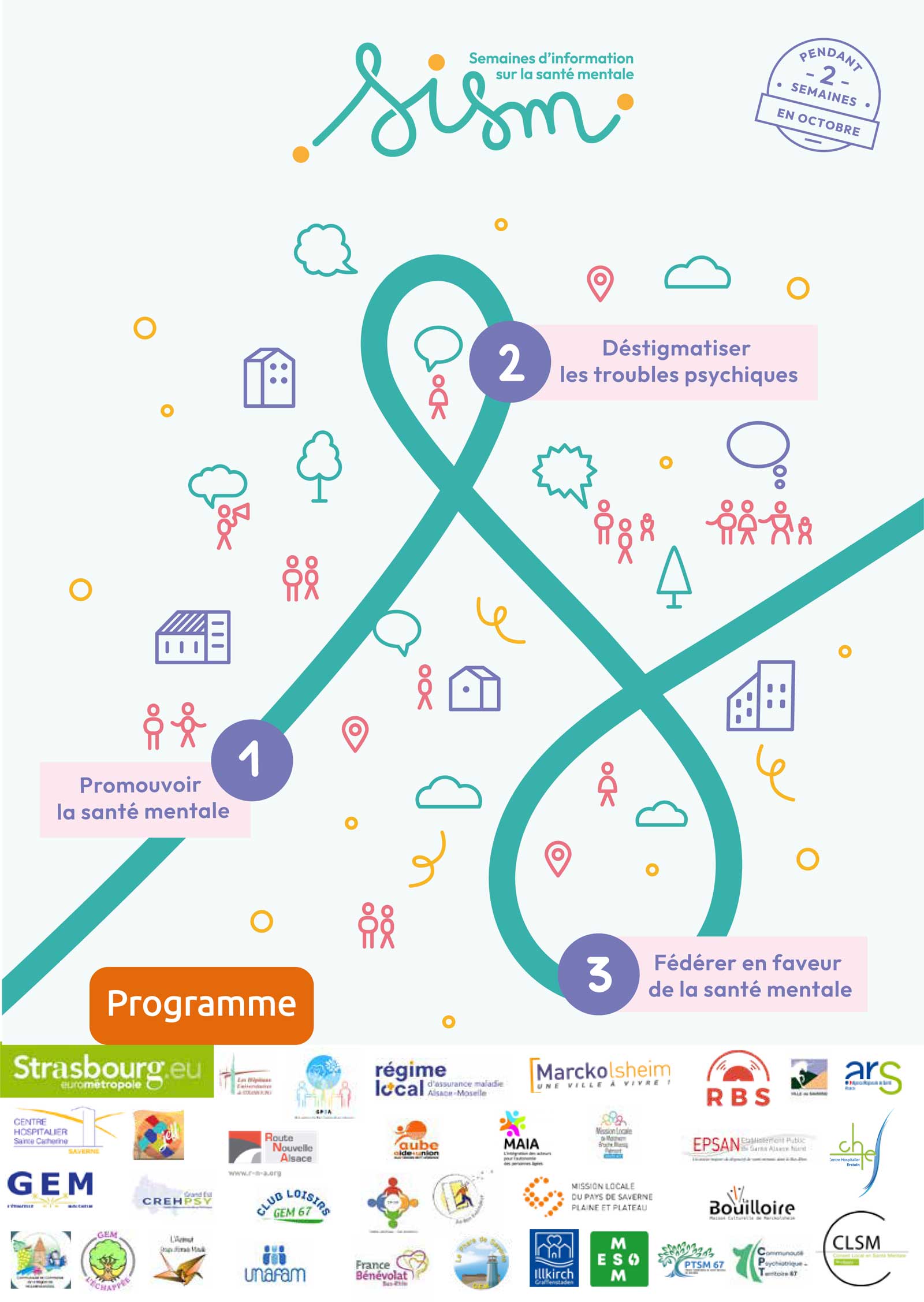 Participez aux Semaines d'Information sur la Sant� Mentale SISM - Plus de 50 actions sur tout le territoire