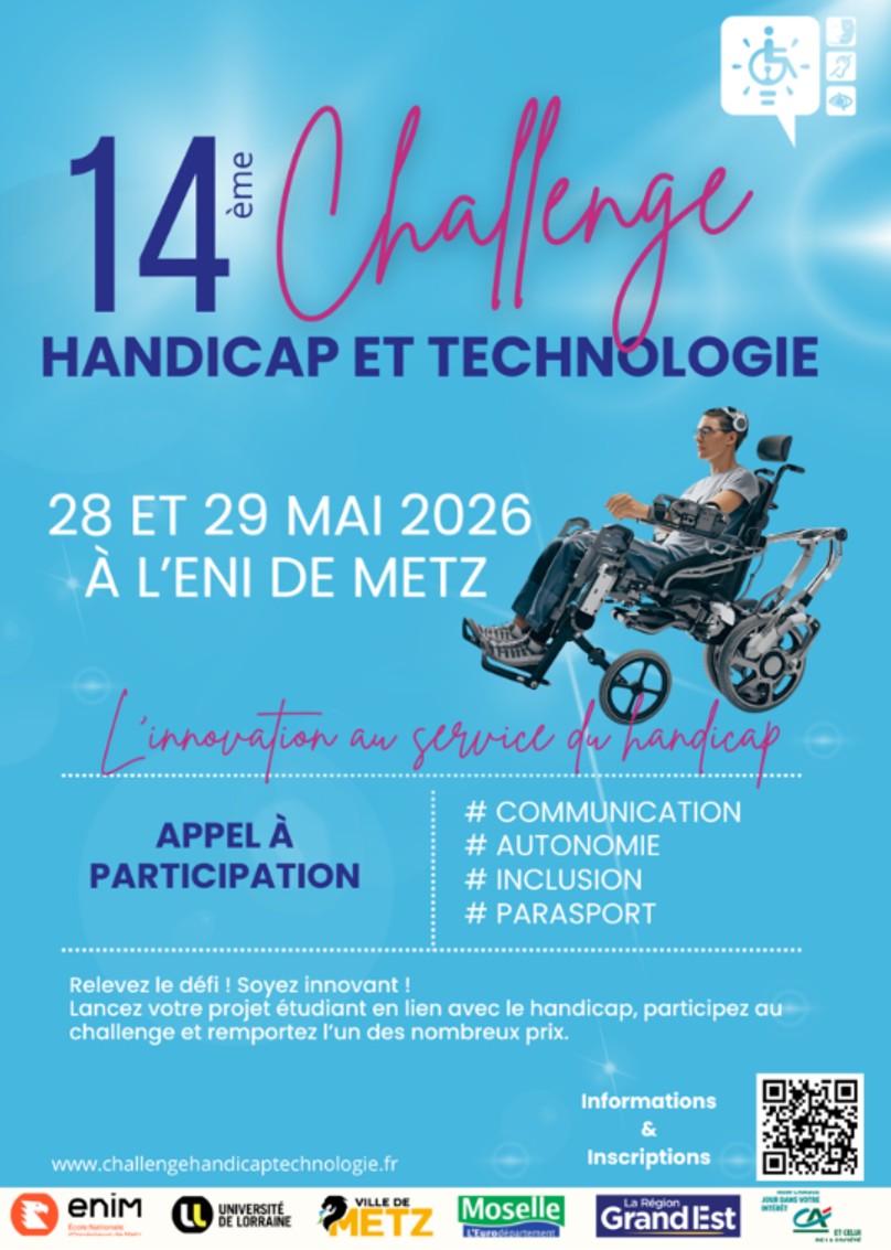Challenge Handicap et Technologie 2026